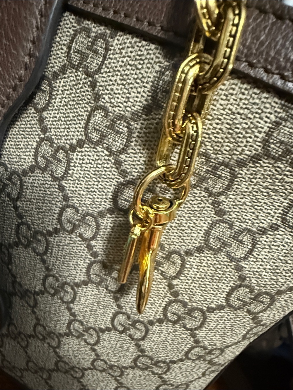Antique Gold Chain Replacement Shoulder Strap for Handbags - Luxe Shine - NWOT - Picture 8 of 10